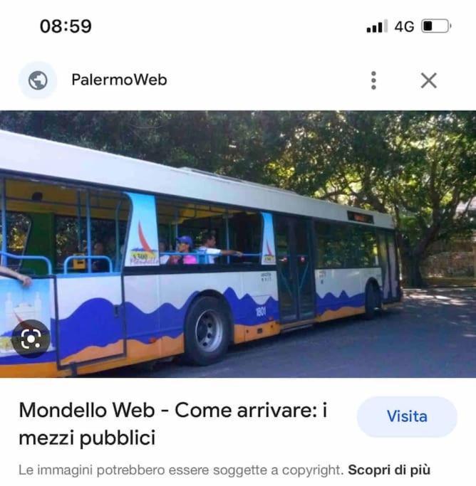 דירות פלרמו Da Rosina מראה חיצוני תמונה